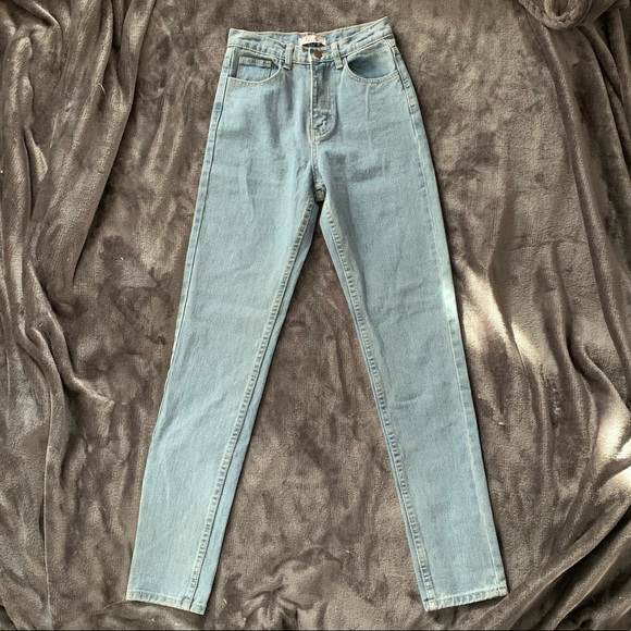 Aili Artisan Denim - Aili Artisan • High Waisted Skinny Jeans